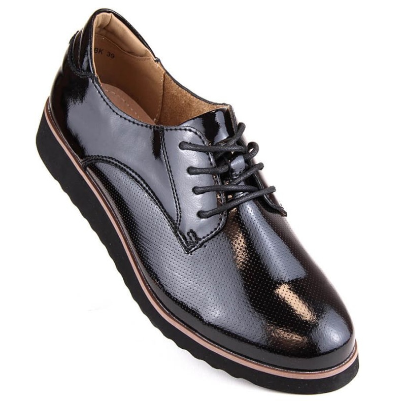 Filippo W PAW461 mustat kiiltonahkakengät 1