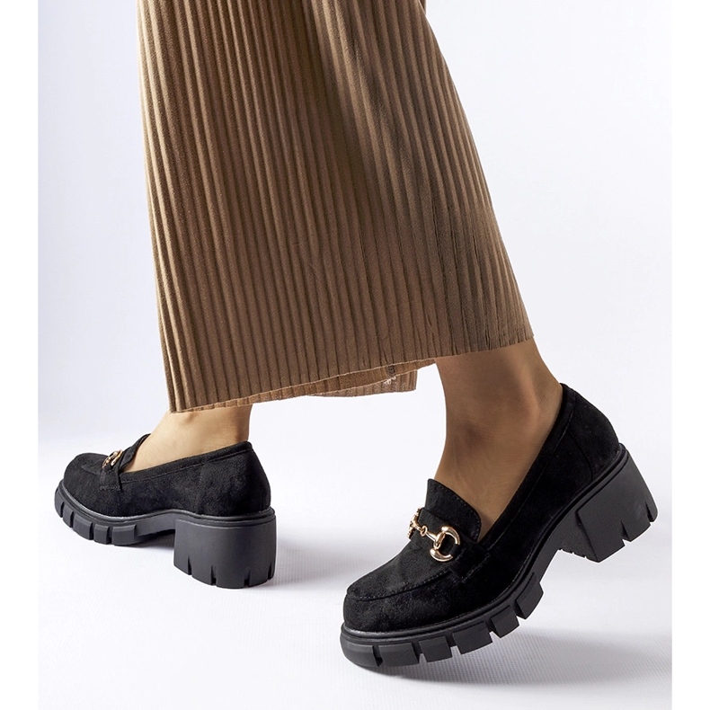 Mustat Irmina korkokengät 1