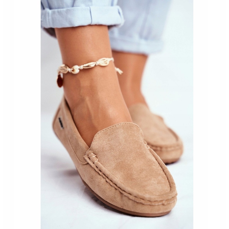 Evento Naisten Loaferit Beige Suede Morreno 3