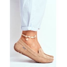 Evento Naisten Loaferit Beige Suede Morreno 2