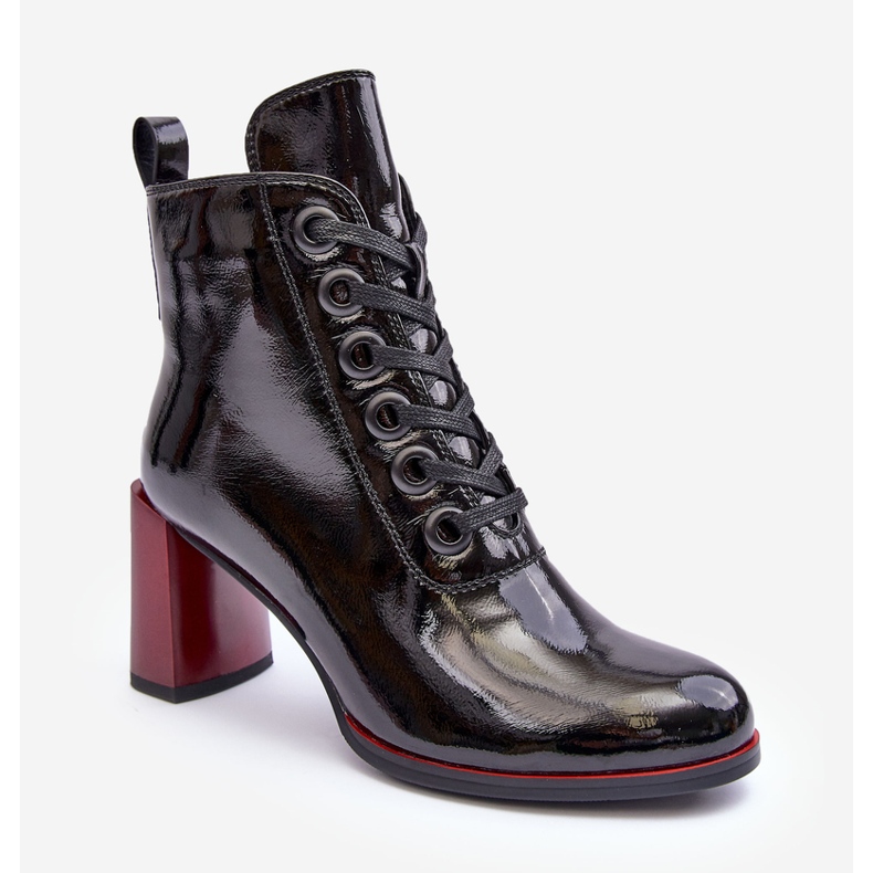 Patenttinauhalliset nilkkurit S.Barski MR870-15 Musta 1