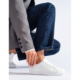 Valkoiset Shelovet naisten urheilukengät valkoinen 1