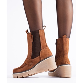 Shelovet ruskeat mokkanahkanilkkurit 2