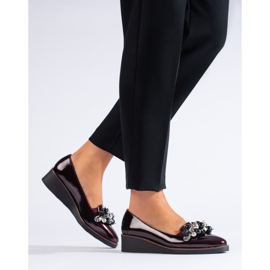 W. Potocki Potockin viininpunaiset kiilapumput punainen 1