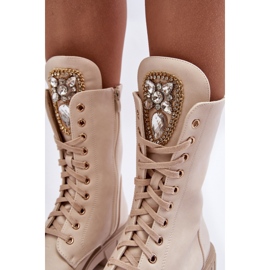 PS1 Beiget Marx Leather Worker -nilkkurit, joissa on koruja 2