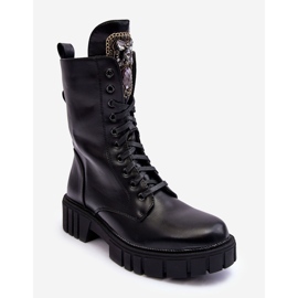 PS1 Mustat Marx Leather Worker -nilkkurit, joissa on koruja 1