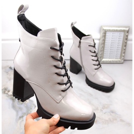 Naisten patentti, eristetyt nilkkurit, harmaa, S.Barski 1