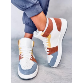 Clowsi Blue korkeat lenkkarit valkoinen 1