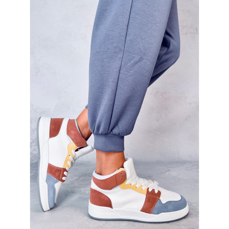 Clowsi Blue korkeat lenkkarit valkoinen 2