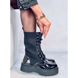 Työntekijöiden sukkapäällinen Soks Black musta 2