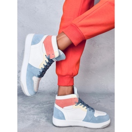 Dorcas Blue nilkkakorkeat lenkkarit valkoinen 2