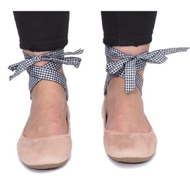 BM Vaaleanpunaiset ballerinat Acro -jousella vaaleanpunainen 1