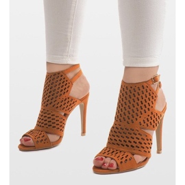 Kamelin harjasaappaat nastassa 238-5 ruskea 2