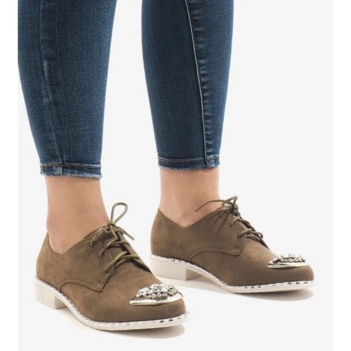 Vihreä liivi, jossa paljetteja L155 beige 1