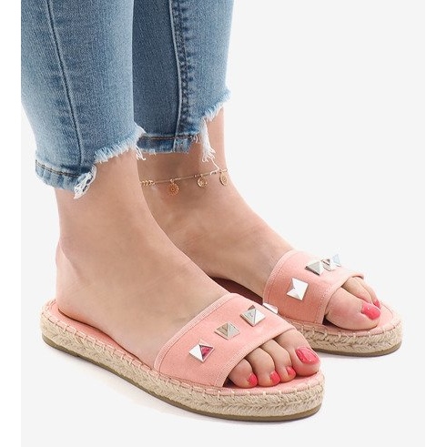 Vaaleanpunaiset farkutossut 7087 nastaa vaaleanpunainen 1