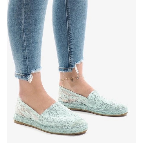 Vihreät avoimet espadrillot AF41 1