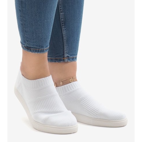 Valkoiset BA77 -urheilukengät valkoinen 1