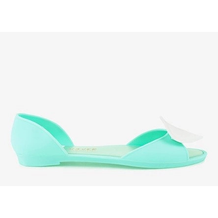 Vihreät meliski-kumibaleriinit sydämellä KM121-14 1