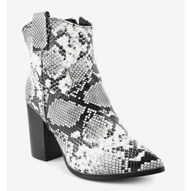 Mustat nilkkurit YL20-1-käärmepylväässä valkoinen harmaa 1