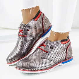 BM Klassiset hopeiset jazzkengät JFL654-2 hopea 1