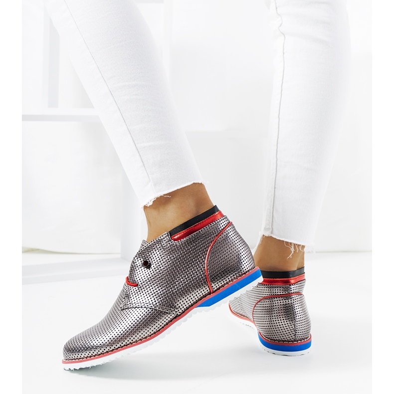 BM Klassiset hopeiset jazzkengät JFL654-2 hopea 2