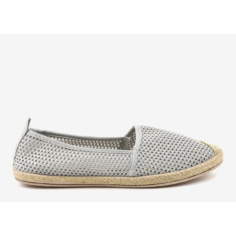 Harmaat lenkkarit, joissa on pitsiä JX55P 1