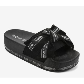 Mustat rennot muotitossut 218-207 1