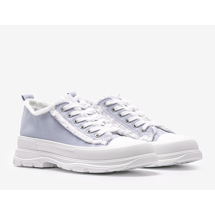 Siniset lenkkarit paksulla Makenna -pohjalla sininen 1