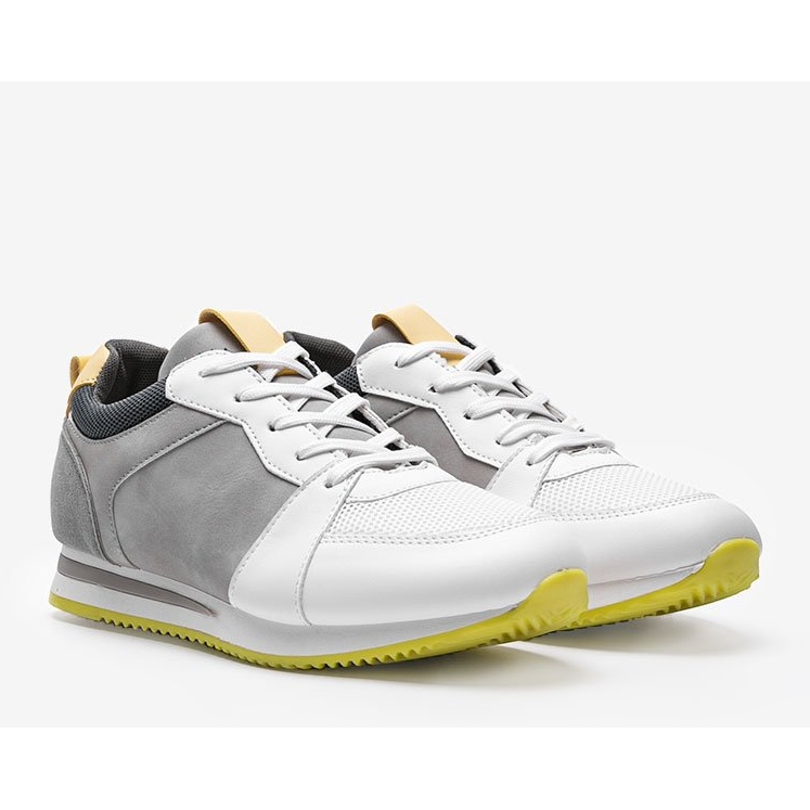 Valkoiset Elaine-ekonahkaiset urheilukengät valkoinen 1