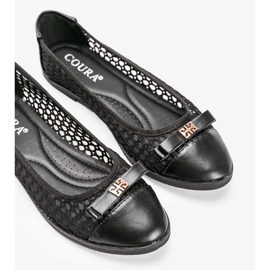 Kaleyn mustat avoimet ballerinat 1