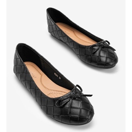 Kaiden mustat punotut ballerinat 1