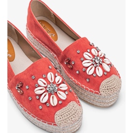 Oransseja espadrillejä rouva Nickin paksulla pohjalla oranssi 1