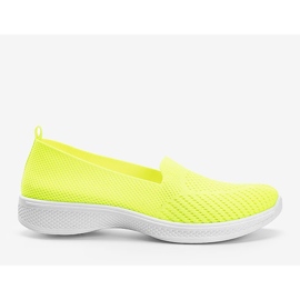 Vihreät neon -lenkkarit Slip On Jamaika 1