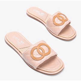 Ypsy naisten beige tossut 1