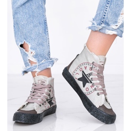 BM Nadi naisten harmaat nilkkurit 1