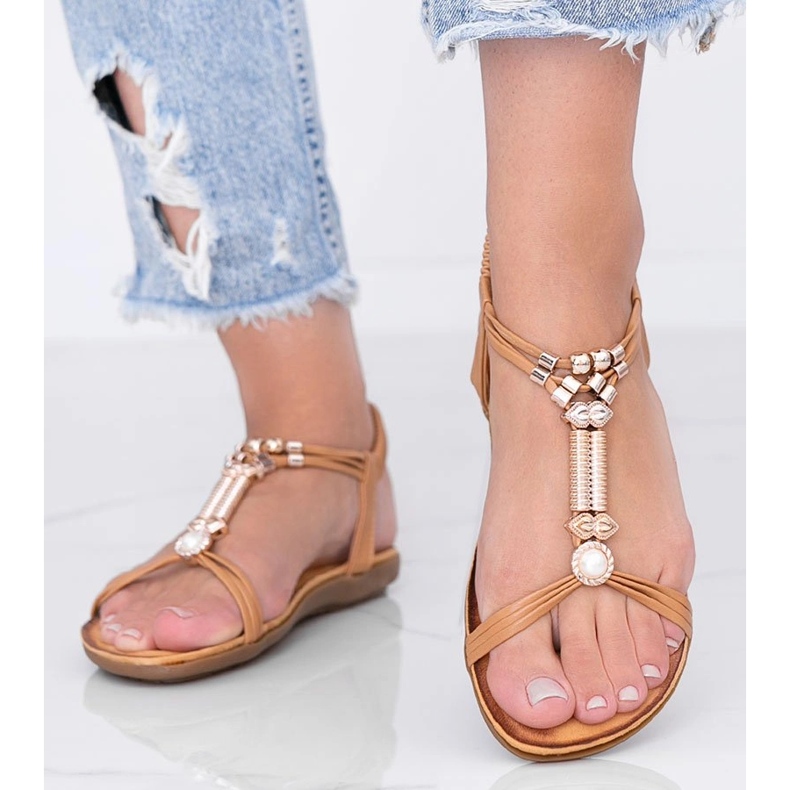 Liva naisten ruskeat sandaalit 1