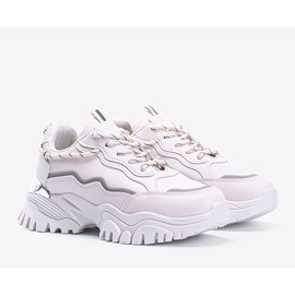 Beige lenkkarit paksulla Desiare -pohjalla 1