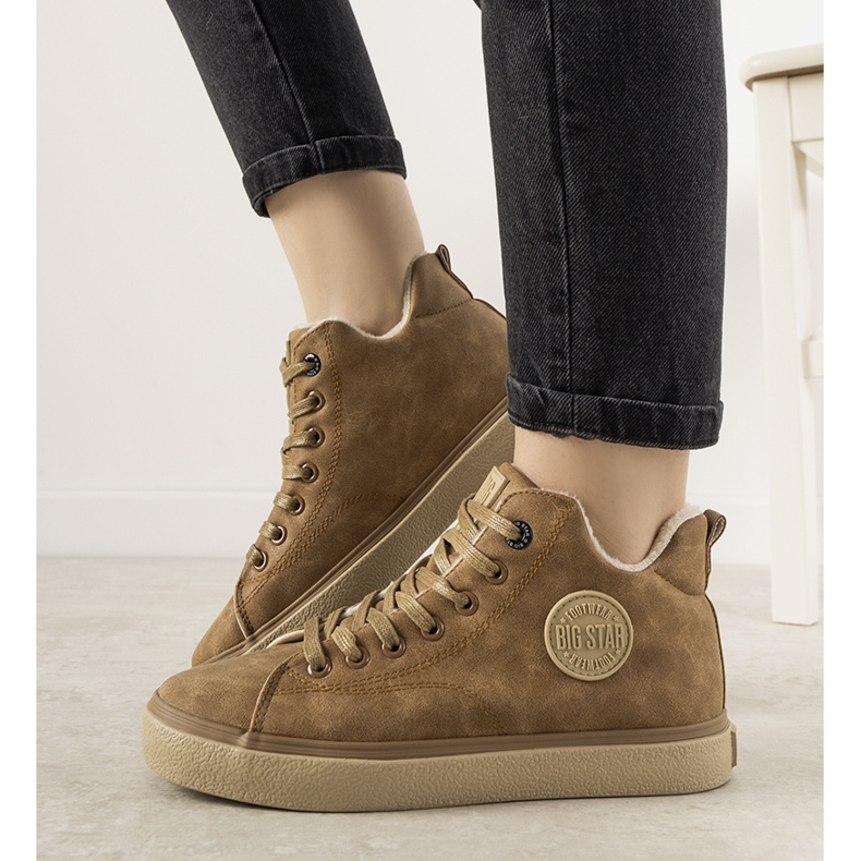 Big Star -ruskeat eristetyt naisten Giulia -lenkkarit 1