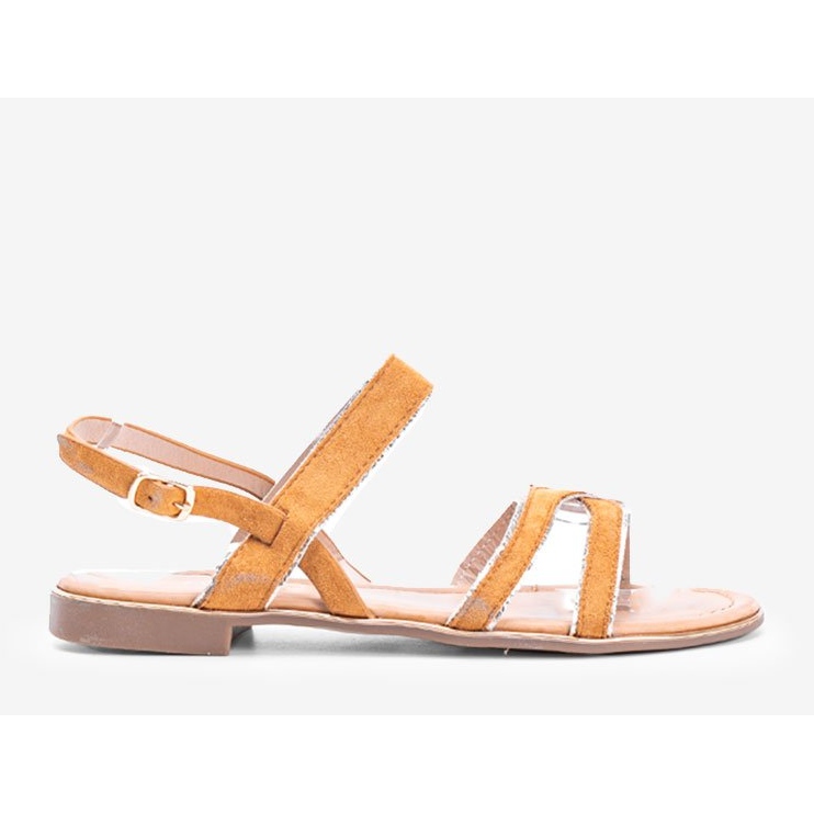 Rosina beige naisten sandaalit keltainen 1