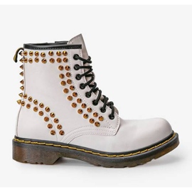 Valkoiset Marten -nastatut laukut valkoinen 2