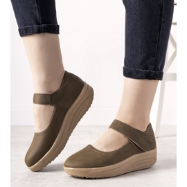 Ruskeat kengät paksulla Lumen -pohjalla 1