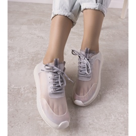 Alicanten harmaat läpinäkyvät urheilukengät 1