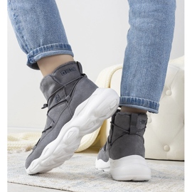 Harmaat tyylikkäät Big Star -tossut naisille Marrero 2