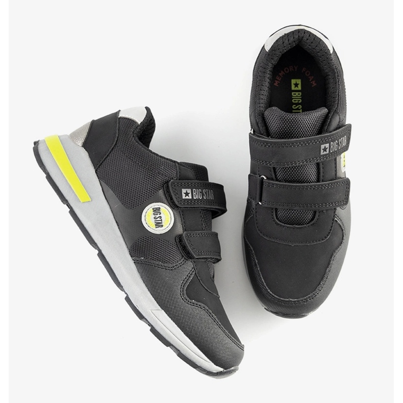 Big Star Black lasten urheilutossut Astrid musta 1