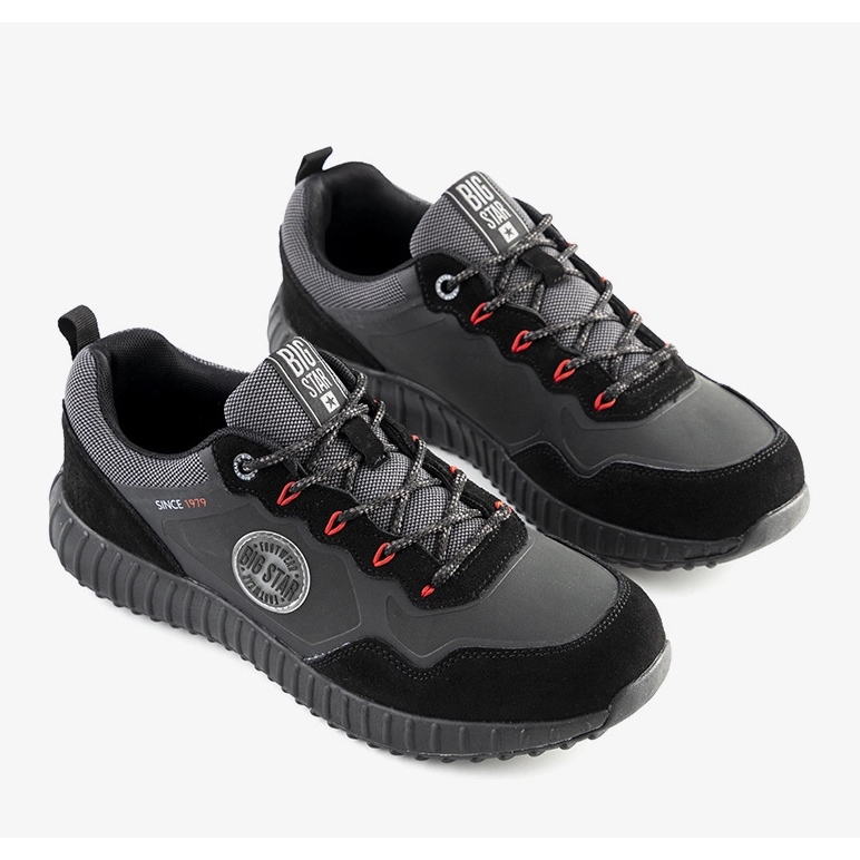 Big Star Black Florus miesten urheilukengät musta 1