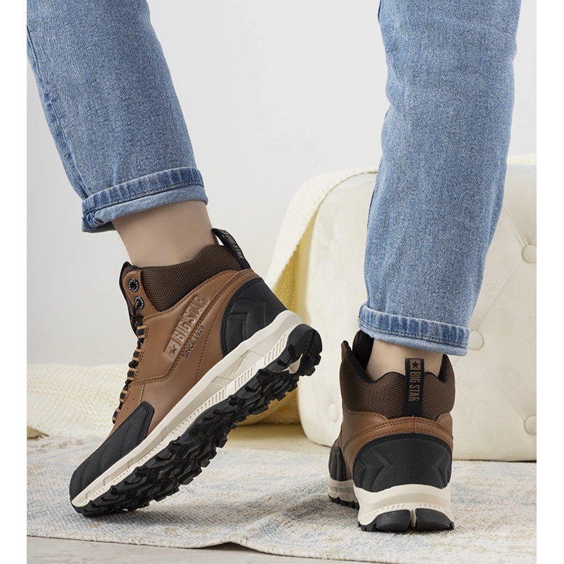 Ruskeat Big Star Ivanna -vaelluskengät 1