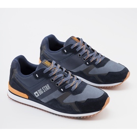 Big Star tummansininen Acosta miesten urheilukengät 1