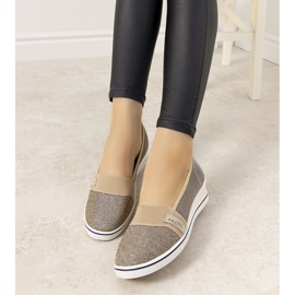 Golden Burris wedge -lenkkarit kultainen 2