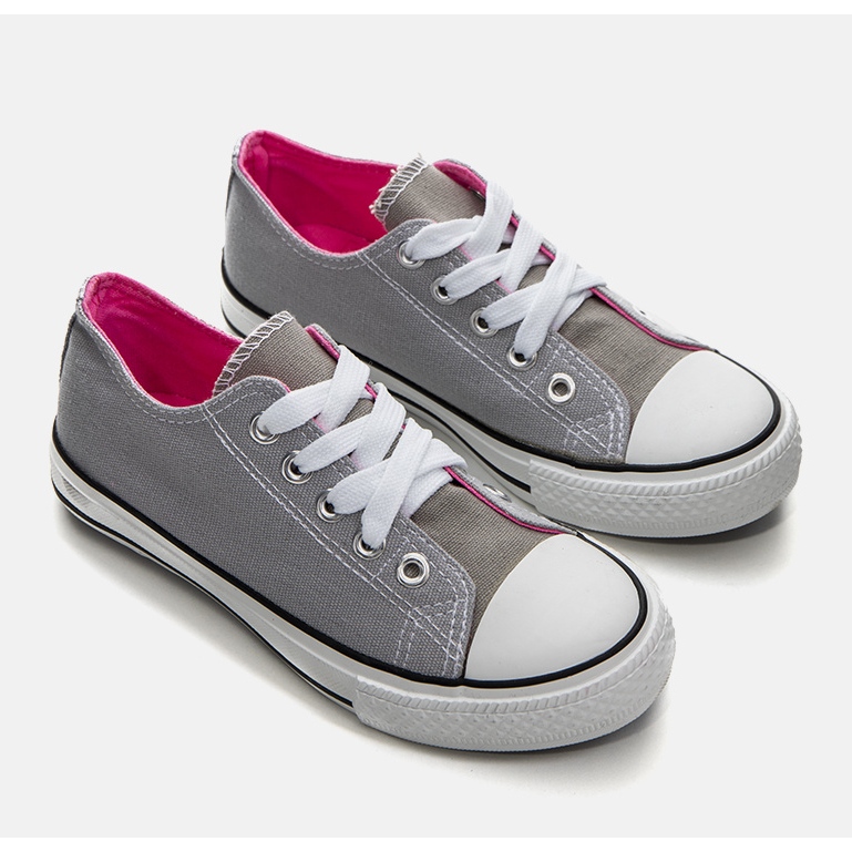 Harmaa Sencon lasten tennarit 1