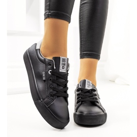 Naisten mustat tennarit Big Star EE274314 1